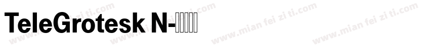 TeleGrotesk N字体转换